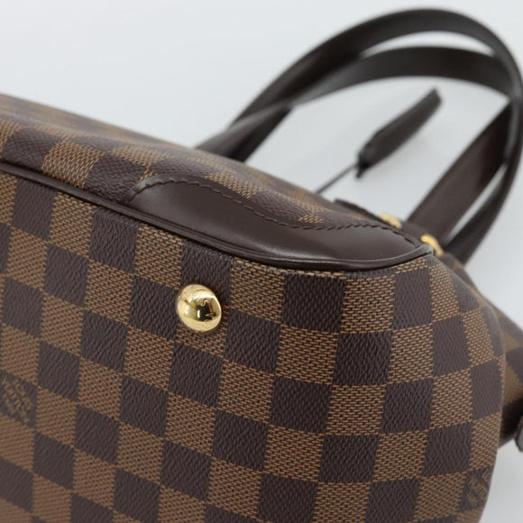 LOUIS VUITTON Damier Ebene Verona PM Hand Bag N41117 LV Auth ar14037V
