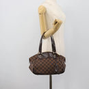 LOUIS VUITTON Damier Ebene Verona PM Hand Bag N41117 LV Auth ar14037V-25