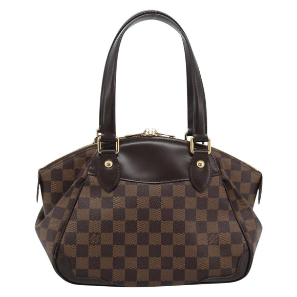 LOUIS VUITTON Damier Ebene Verona PM Hand Bag N41117 LV Auth ar14037V