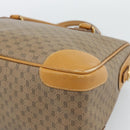 GUCCI Micro GG Hand Bag PVC Leather Beige Gold 002 084 0167 Auth ar14040-12