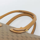 GUCCI Micro GG Hand Bag PVC Leather Beige Gold 002 084 0167 Auth ar14040-8