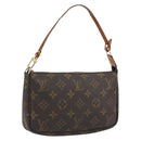 LOUIS VUITTON Monogram Pochette Accessoires Pouch M51980 LV Auth ar14041-1
