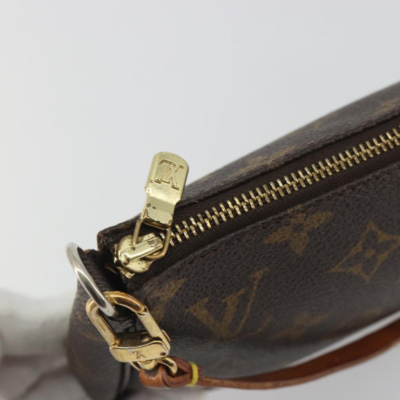 LOUIS VUITTON Monogram Pochette Accessoires Pouch M51980 LV Auth ar14041