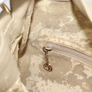 GUCCI Bamboo Hand Bag Leather Beige Gold 001 1638 Auth ar14051-18