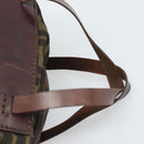 FENDI Zucca Canvas Hand Bag Brown Auth ar14054-8