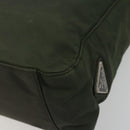 PRADA Tote Bag Nylon Khaki Auth ar14056-15