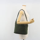 PRADA Tote Bag Nylon Khaki Auth ar14056-26
