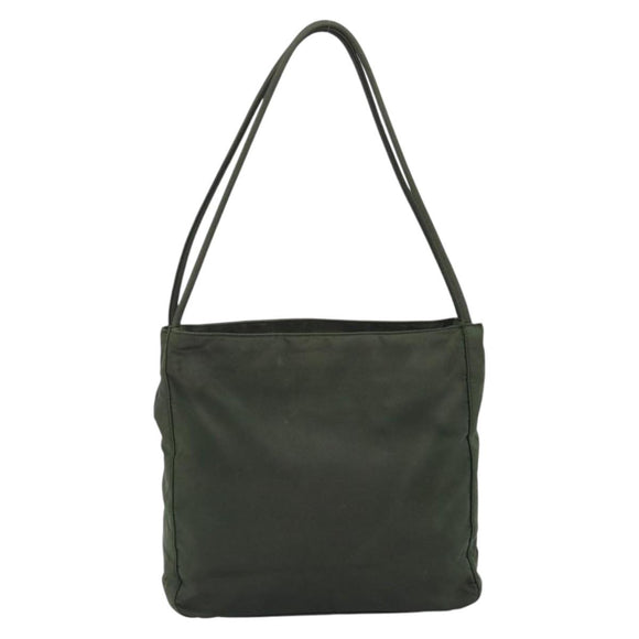 PRADA Tote Bag Nylon Khaki Auth ar14056