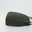 PRADA Tote Bag Nylon Khaki Auth ar14056-3
