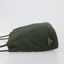 PRADA Tote Bag Nylon Khaki Auth ar14056-4