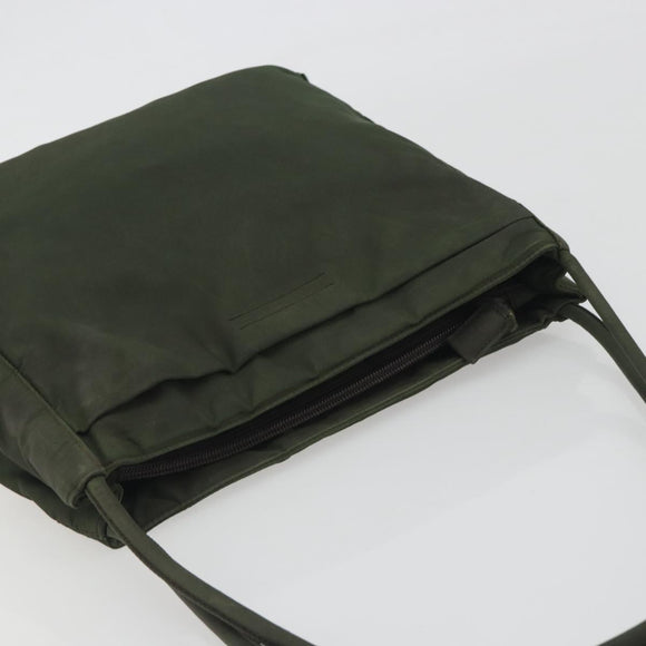 PRADA Tote Bag Nylon Khaki Auth ar14056