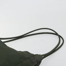 PRADA Tote Bag Nylon Khaki Auth ar14056-8
