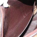 Christian Dior Trotter Canvas Hand Bag Brown Gold Auth ar14057A-20