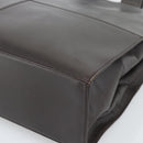 Salvatore Ferragamo Tote Bag Leather Brown Gold Auth ar14058-16