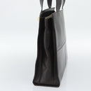 Salvatore Ferragamo Tote Bag Leather Brown Gold Auth ar14058-4