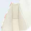 Christian Dior Chain Shoulder Bag Leather White Gold Auth ar14061SM-19
