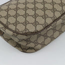 GUCCI GG Supreme Shoulder Bag PVC Leather Beige Gold 89 02 032 Auth ar14062-13