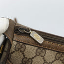 GUCCI GG Supreme Shoulder Bag PVC Leather Beige Gold 89 02 032 Auth ar14062-14