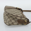GUCCI GG Supreme Shoulder Bag PVC Leather Beige Gold 89 02 032 Auth ar14062-5