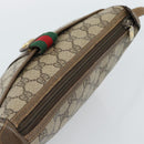 GUCCI GG Supreme Shoulder Bag PVC Leather Beige Gold 89 02 032 Auth ar14062-6