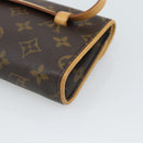 LOUIS VUITTON Monogram Pochette Florentine Waist Bag M51855 LV Auth ar14063-13
