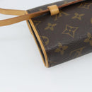 LOUIS VUITTON Monogram Pochette Florentine Waist Bag M51855 LV Auth ar14063-14