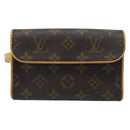 LOUIS VUITTON Monogram Pochette Florentine Waist Bag M51855 LV Auth ar14063-2