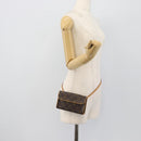 LOUIS VUITTON Monogram Pochette Florentine Waist Bag M51855 LV Auth ar14063-20