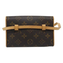 LOUIS VUITTON Monogram Pochette Florentine Waist Bag M51855 LV Auth ar14063-3