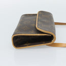 LOUIS VUITTON Monogram Pochette Florentine Waist Bag M51855 LV Auth ar14063-5