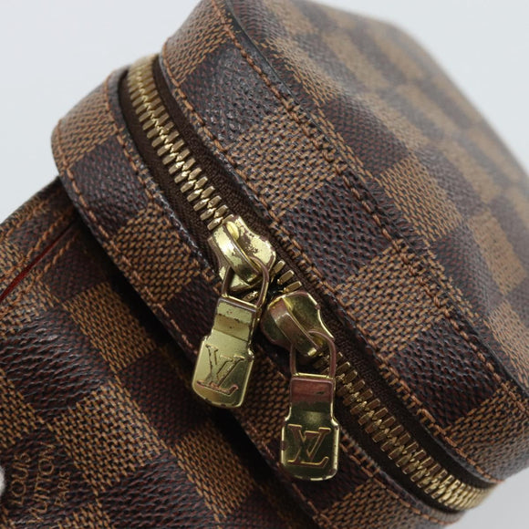 LOUIS VUITTON Damier Ebene Geronimos Shoulder Bag N51994 LV Auth ar14066