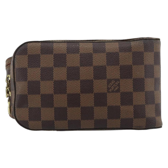 LOUIS VUITTON Damier Ebene Geronimos Shoulder Bag N51994 LV Auth ar14066