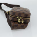 LOUIS VUITTON Damier Ebene Geronimos Shoulder Bag N51994 LV Auth ar14066-4