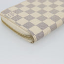 LOUIS VUITTON Damier Azur Zippy Wallet Long Wallet N60019 LV Auth ar14067V-16