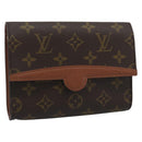 LOUIS VUITTON Monogram Pochette Arche Shoulder Bag Green M51975 LV Auth ar14068-1