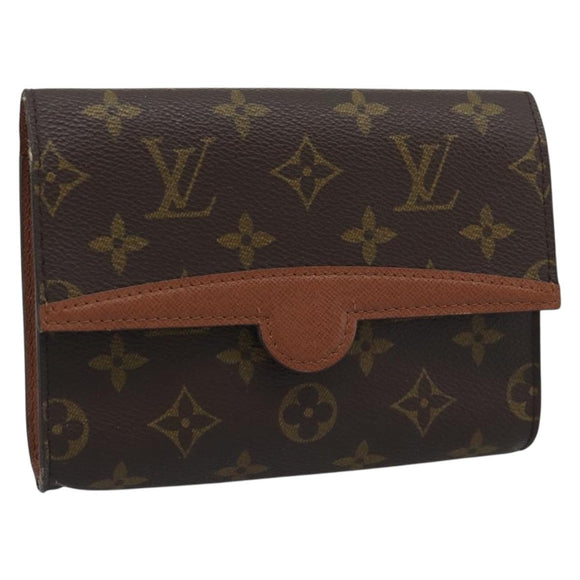 LOUIS VUITTON Monogram Pochette Arche Shoulder Bag Green M51975 LV Auth ar14068