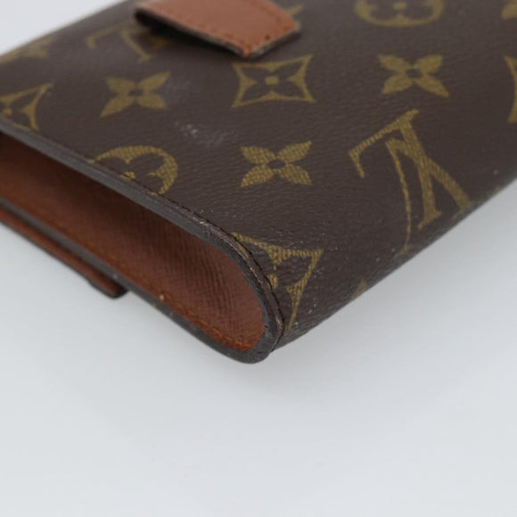 LOUIS VUITTON Monogram Pochette Arche Shoulder Bag Green M51975 LV Auth ar14068