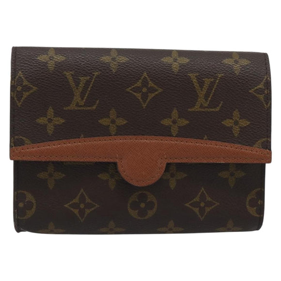 LOUIS VUITTON Monogram Pochette Arche Shoulder Bag Green M51975 LV Auth ar14068