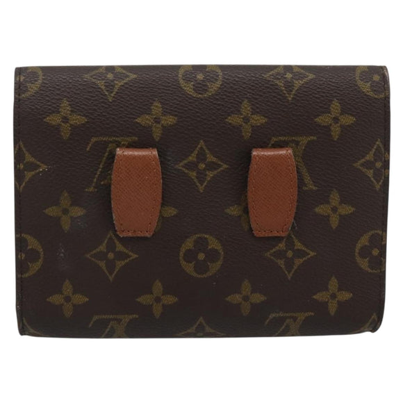 LOUIS VUITTON Monogram Pochette Arche Shoulder Bag Green M51975 LV Auth ar14068