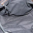 BALENCIAGA The City Hand Bag Leather Black 115748 Auth ar14069-10