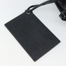 BALENCIAGA The City Hand Bag Leather Black 115748 Auth ar14069-27