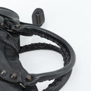BALENCIAGA The City Hand Bag Leather Black 115748 Auth ar14069-14