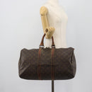 LOUIS VUITTON Monogram Keepall 50 Boston Bag M41426 LV Auth ar14072-23