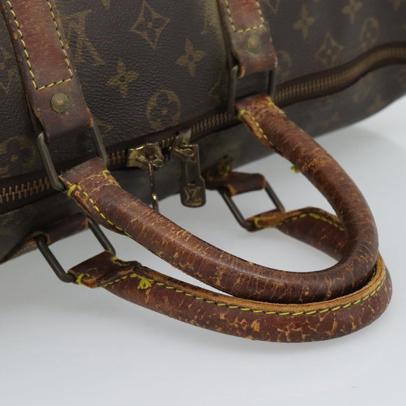 LOUIS VUITTON Monogram Keepall 50 Boston Bag M41426 LV Auth ar14072