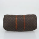 LOUIS VUITTON Monogram Keepall 50 Boston Bag M41426 LV Auth ar14072-5