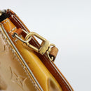 LOUIS VUITTON Monogram Vernis Lexington Accessory Pouch Gris M91056 Auth ar14075-9