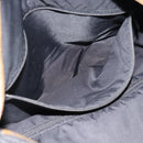 CHANEL New Travel Line Tote Bag Canvas Black CC Auth ar14076-21