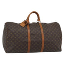 LOUIS VUITTON Monogram Keepall 60 Boston Bag M41422 LV Auth ar14081-1