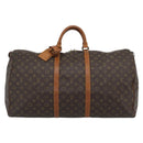 LOUIS VUITTON Monogram Keepall 60 Boston Bag M41422 LV Auth ar14081-2