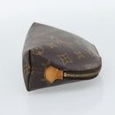 LOUIS VUITTON Monogram Pochette Cosmetic PM Cosmetic Pouch M47515 Auth ar14082-4